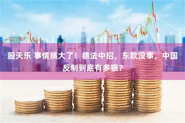 股天乐 事情搞大了！德法中招，东欧没事，中国反制到底有多狠？